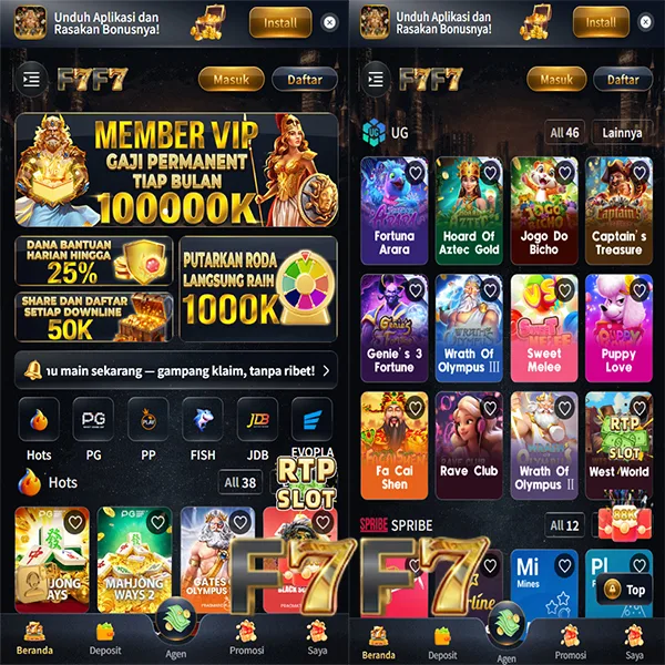 F7F7 Bonus Member Baru 100%